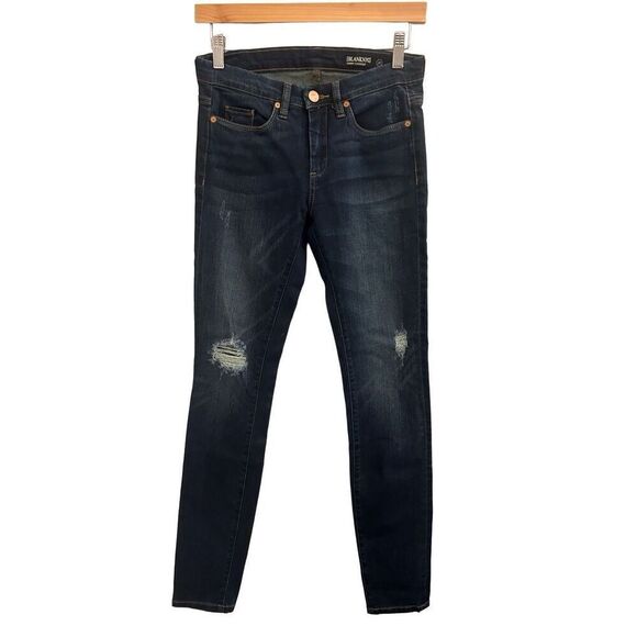 BLANK NYC skinny classique skinny distressed size 27 EUC - Picture 1 of 7